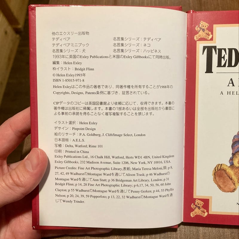 TEDDY LOVERS ABC Book | 本屋 itoito