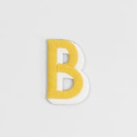 Alphabet "B-Z" (Yellow x White)