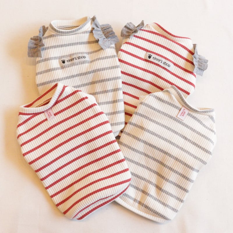 connseボーダータンクトップ OTONA トップス タンクトップ レディース ホワイト ブラック