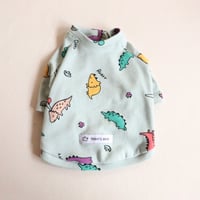 即納【サンプルSALE】恐竜Tシャツ（ミントグリーン）
