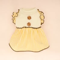 遊園地のワンピース（yellow）