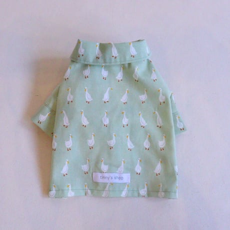 即納★【サンプルSALE】Duckシャツ（黄緑）