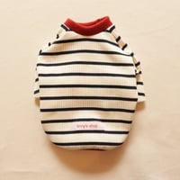 ダークネイビーボーダーのPreschoolトップス