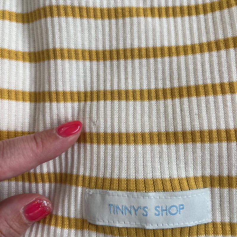 ビンテージ　50s BRENT ボーダー　サマーニット 50s サマー ニット ロカビリー Rockabilly ビンテージ ボーダー