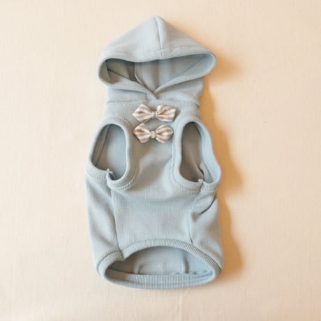 新品❤︎ルイスドッグlouisdog❤︎ フリルダウンコートビジュー付 新品❤︎ルイスドッグlouisdog❤︎ フリルダウンコートビジュー付