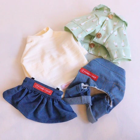 即納★【サンプルSALE】Duckシャツ（黄緑）