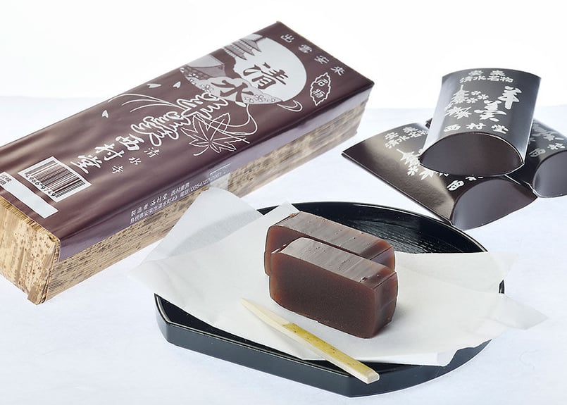 清水羊羹 棹（西村堂） | 安来いいもの どじょう便