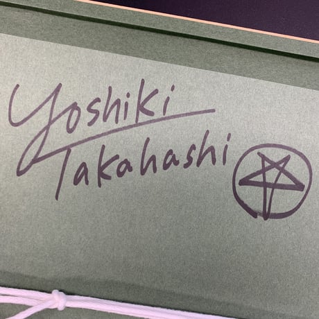 【直筆サイン入り】Utomaru×高橋ヨシキ シルクスクリーン オリジナル作品 「SATANIC ADVICE」　高橋ヨシキさんの直筆サイン入り