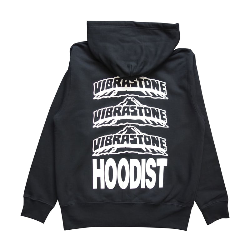 ビブラストーン ロゴ パーカー（復刻版） ブラック | スモール出版