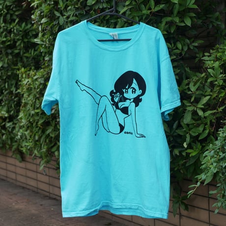 conix cover girl BLUE シルクスクリーン conix cover girl BLUE シルクスクリーン