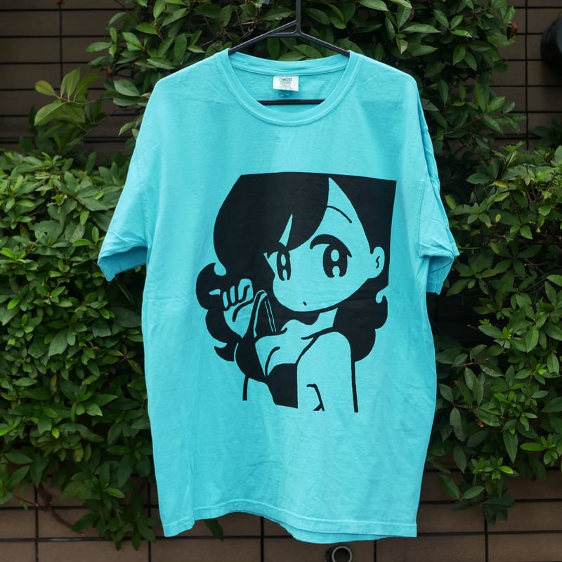 conix cover girl BLUE シルクスクリーン