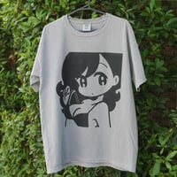 conix cover girl T-shirt "Face" Grey