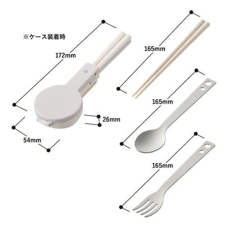 MOTTERU　カトラリー3点セット 100個