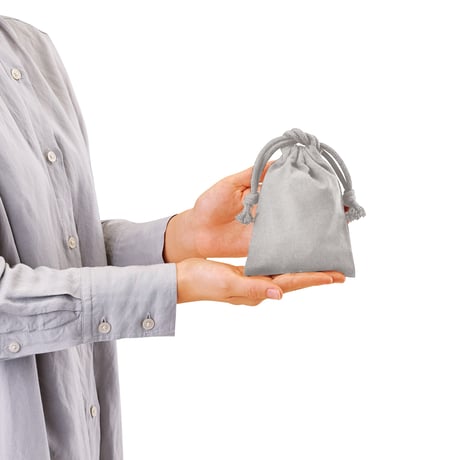 スフィア・リサイクルコットン巾着（XS）【色指定可】