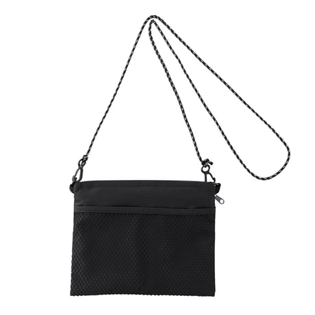 2WAYサコッシュ＆エコバッグ（メッシュポケット付き）