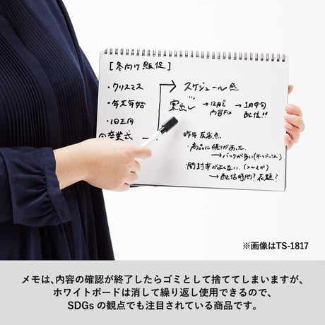 ホワイトボード型ミニノート100個