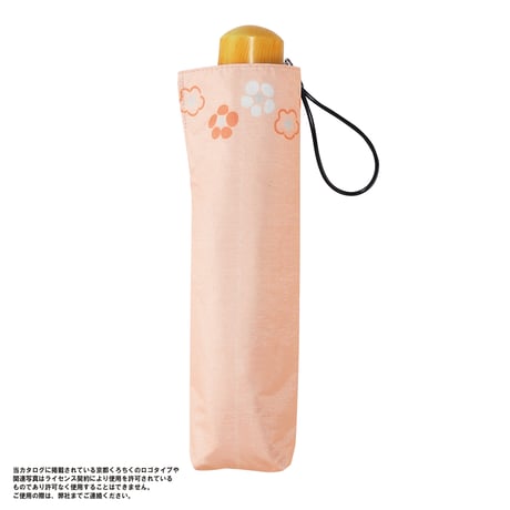 京都くろちく・晴雨兼用こんぱくと折傘（梅ならべ）
