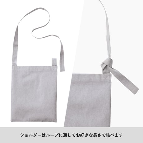 シャンブリックフラットショルダートート 100個