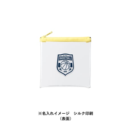 カラーファスナークリアポーチ（S）100個