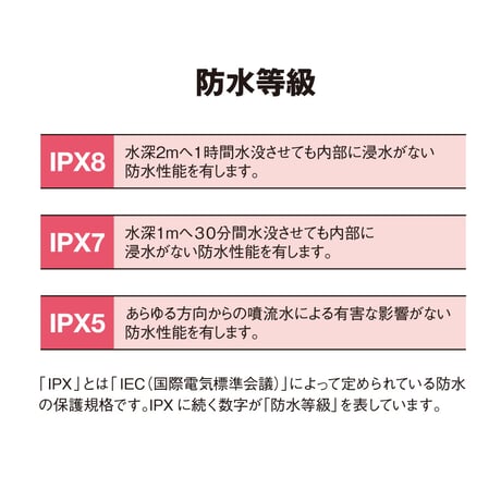モバイルウォータープルーフポーチ６.９インチ（クリップ全面印刷対応）100個