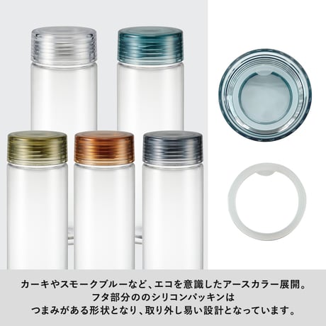 クリアキャップボトルver.2  100個