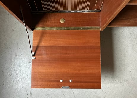 HI-FI ユニット(レコード収納ラック付き) 　 S-2403-28