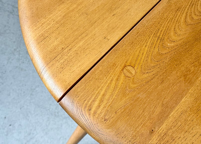 ☆希少アーコールハーフムーンテーブル☆ イギリス アーコール社 ercol