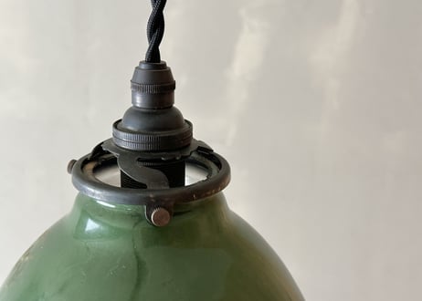 ホーローランプシェード（Green）　S-791③