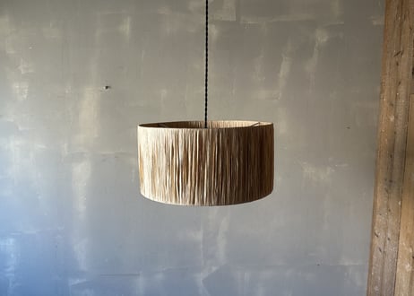 HABITAT ハビタ　サルト ラフィア ペンダントランプ　S-642