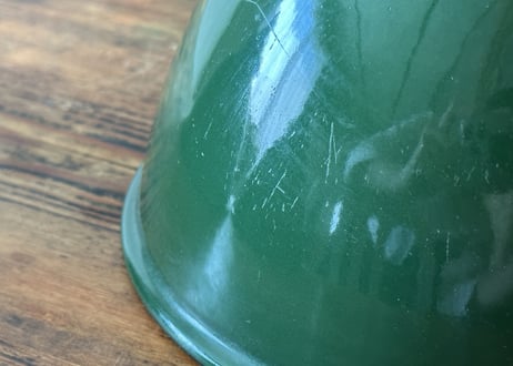 ホーローランプシェード（Green）　S-791①