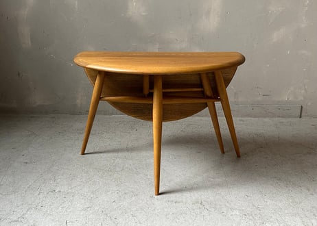 ERCOL　アーコール　ハーフムーンテーブル  S-2311-1
