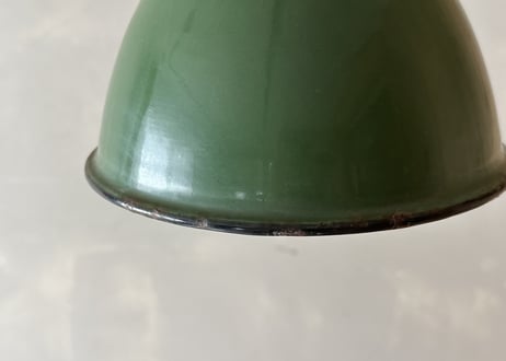 ホーローランプシェード（Green）　S-791③