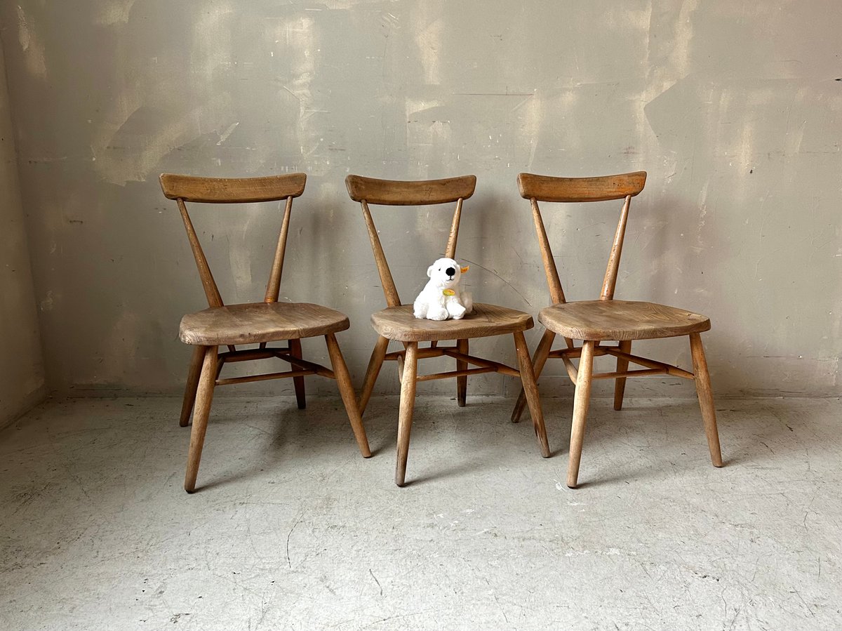 楽天市場】超レア ERCOL スタッキングチェア アーコール 英国