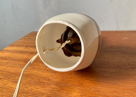 ビンテージ 陶器 テーブルランプS-2401-49