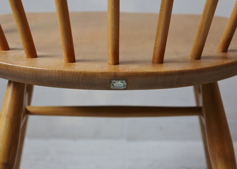 ✶ ERCOL アーコール　スモーカーズ(カウホーン)チェア　S-339
