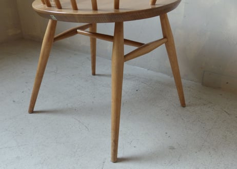 ✶ERCOL アーコール　スモーカーズ(カウホーン)チェア（フルメンテナンス）　S-448