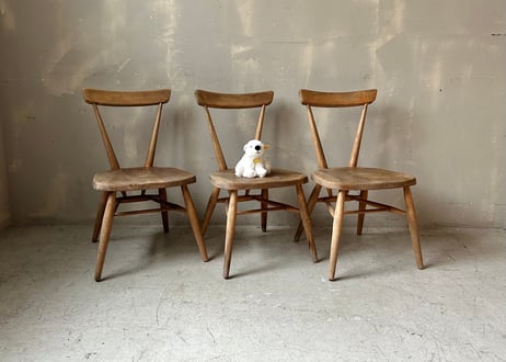 ERCOL  アーコール キッズスタッキングチェア S-2407-34②