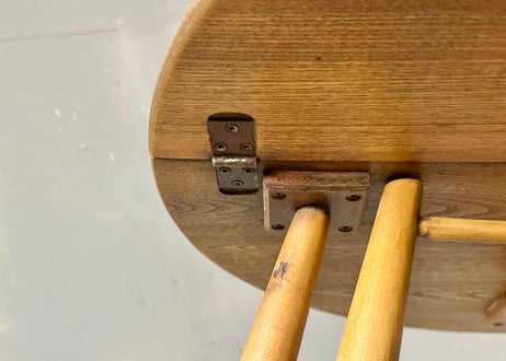 ERCOL　アーコール　ハーフムーンテーブル  S-2311-1