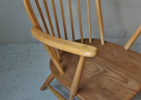✶ ERCOL アーコール　グランドマザーチェア　S-353