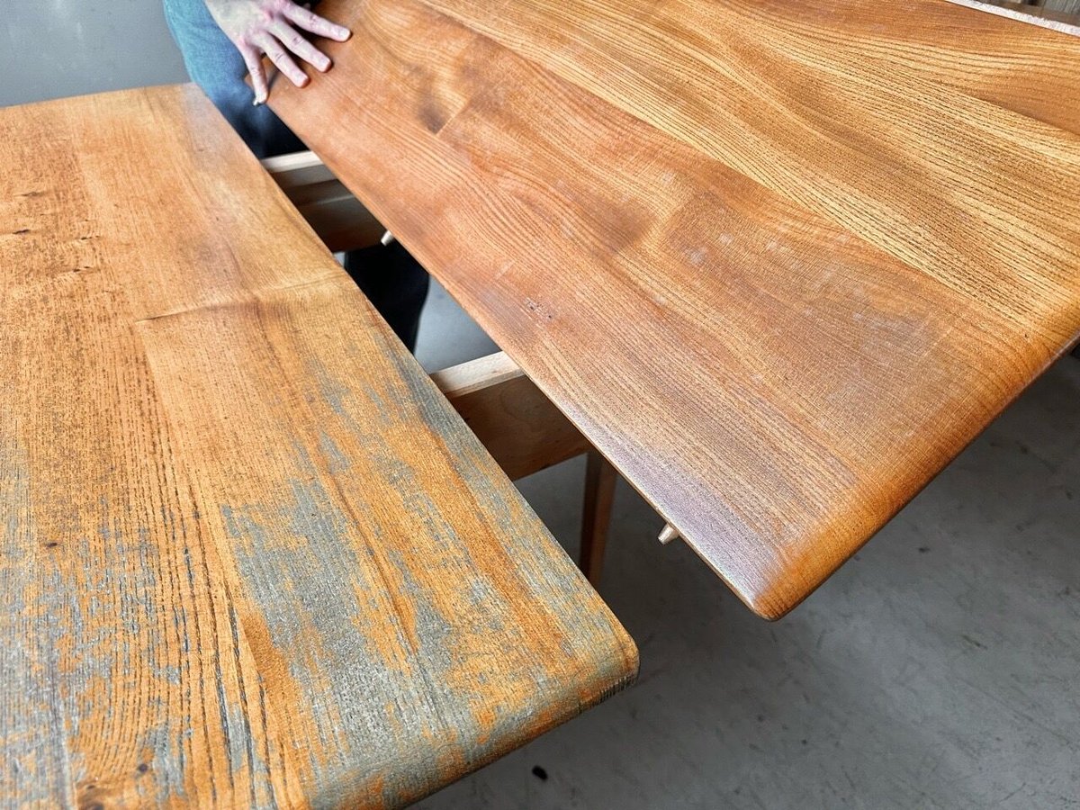 ERCOL アーコール スライドEXテーブル S-653 | mumokuteki antiq ERCOL アーコール スライドEXテーブル S-653 | mumokuteki antiq