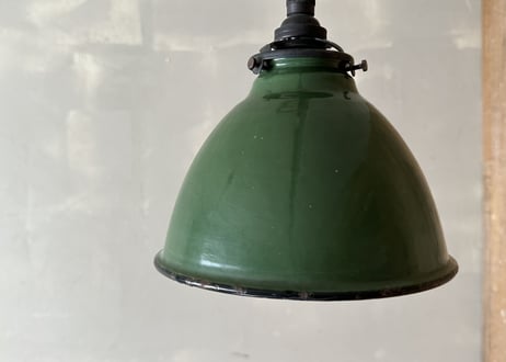 ホーローランプシェード（Green）　S-791②