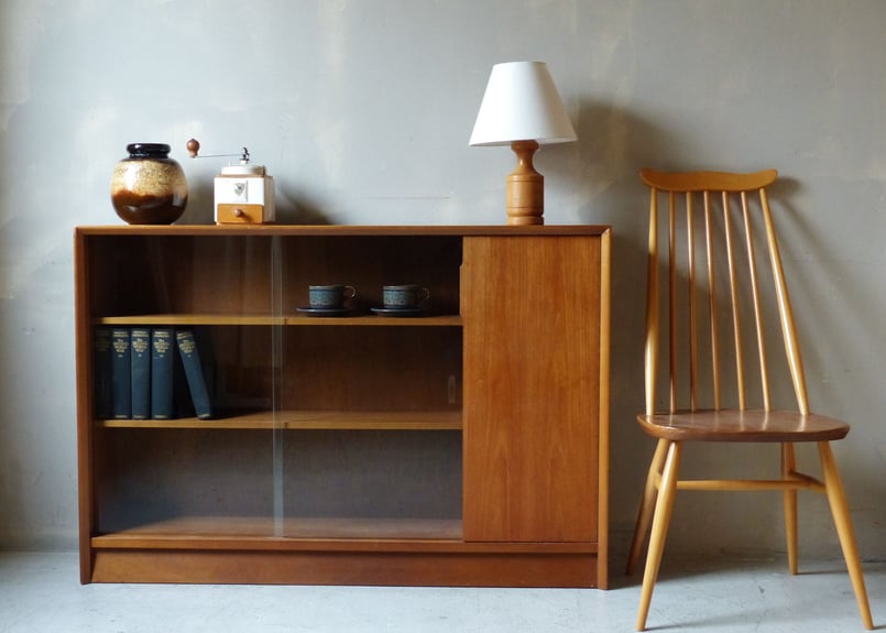 ✶Herbert E Gibbs [ハーバート・E・ギブス] ガラスキャビネット S-476