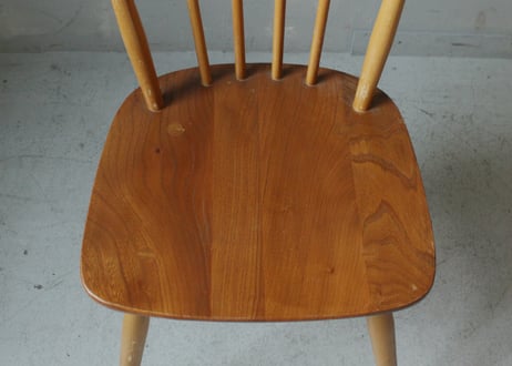 ✶ERCOL アーコール ファンバックチェア　S-11