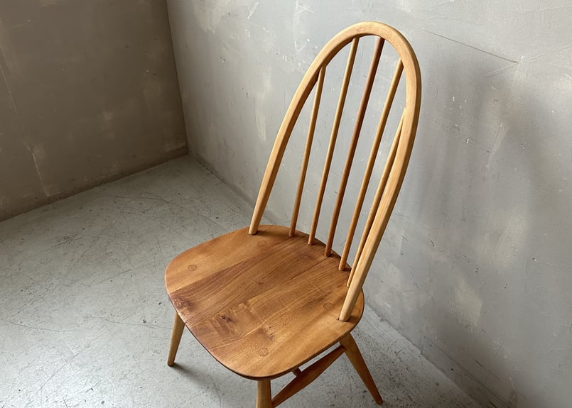 ERCOL アーコール クエーカーチェア(無着色・ワックス仕上げ・背もたれ