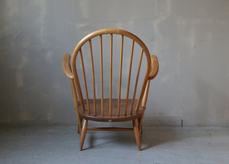 イギリス ビンテージ 家具 アームチェア グランドマザーチェア 4541e ✶ ERCOL アーコール グランドマザーチェア S-353 | mumokuteki