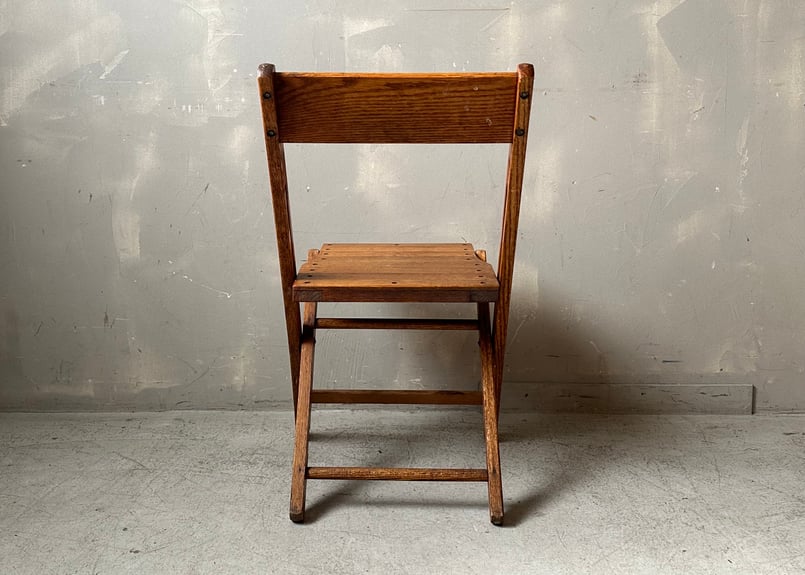アンティーク　フォールディングチェア　アメリカ　木製　折りたたみ アンティークフォールディングチェアアメリカ木製折りたたみ