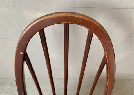 ERCOL アーコール　クエーカーアームチェア　ダーク　S-2312-52