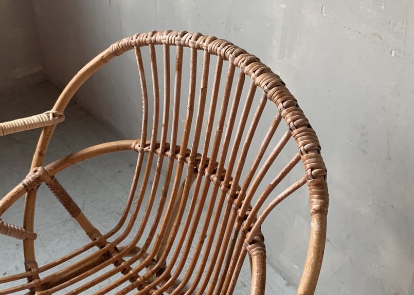 フレンチ ラタンチェア S-533 | mumokuteki antique&repair