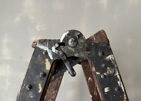 Wood Step Ladder 木製脚立　S-803