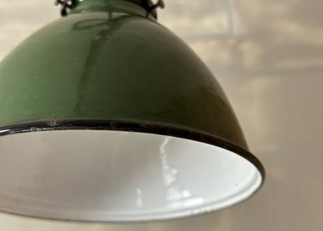 ホーローランプシェード（Green）　S-791②